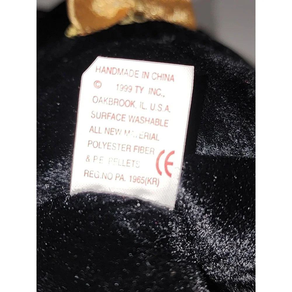 Ty Beanie Babies The‎ End The Bear 1999 no birthdate